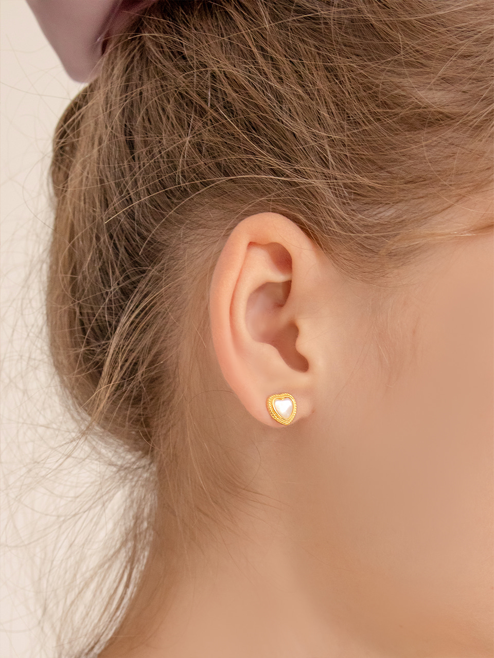 [우주소녀 쪼꼬미 루다 착용] sophie heart earring