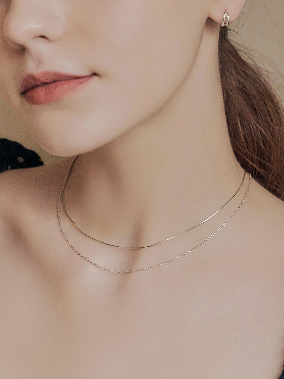 [우주소녀 은서 엑시 착용] lalisa necklace
