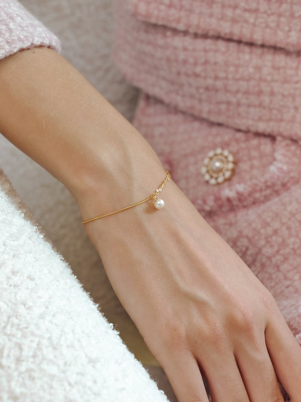 lorel pearl bracelet